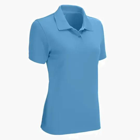 Women's Omega Solid Mesh Tech Polo by Vansport — view 24