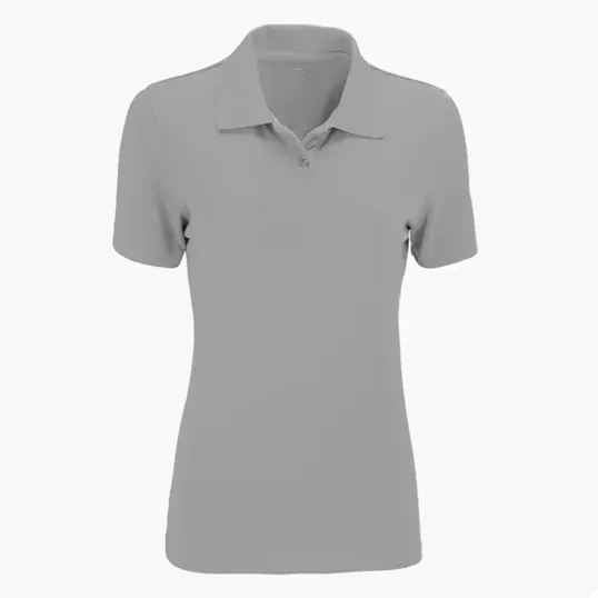 Women's Omega Solid Mesh Tech Polo by Vansport — view 38