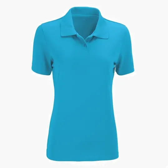Women's Omega Solid Mesh Tech Polo by Vansport — view 42