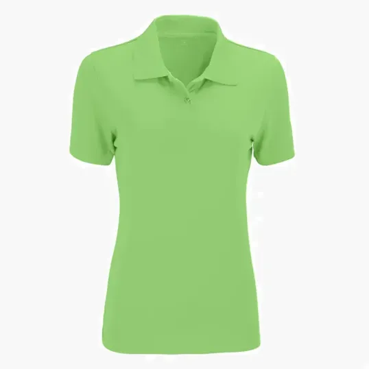 Women's Omega Solid Mesh Tech Polo by Vansport — view 46