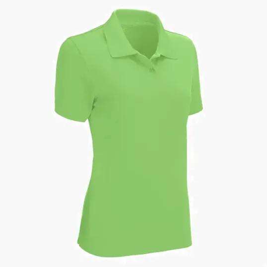 Women's Omega Solid Mesh Tech Polo by Vansport — view 48