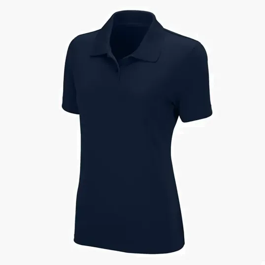 Women's Omega Solid Mesh Tech Polo by Vansport — view 54