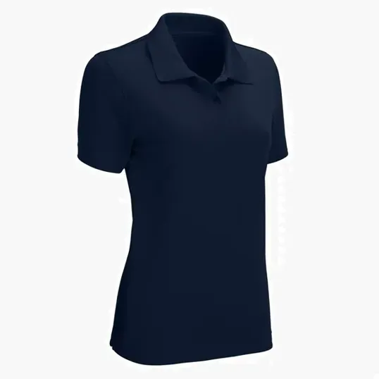 Women's Omega Solid Mesh Tech Polo by Vansport — view 55