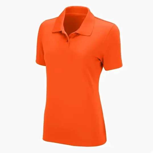 Women's Omega Solid Mesh Tech Polo by Vansport — view 58
