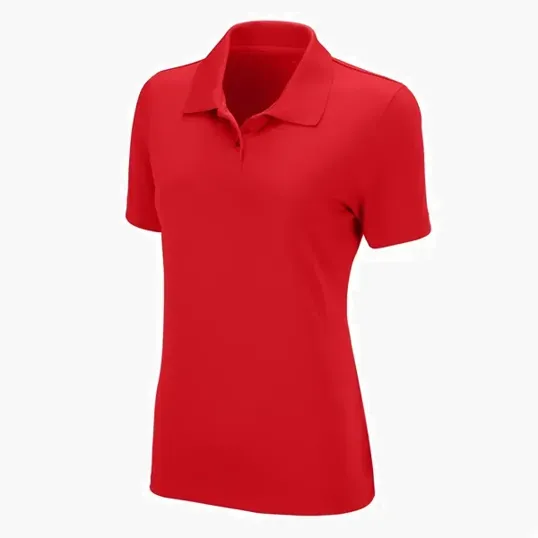 Women's Omega Solid Mesh Tech Polo by Vansport — view 66