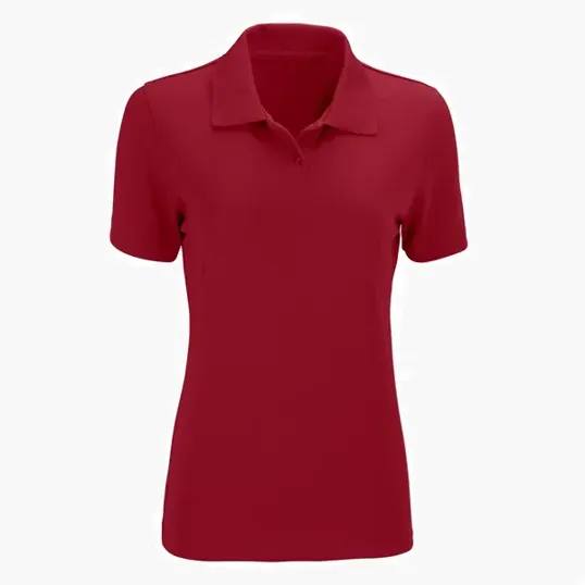 Women's Omega Solid Mesh Tech Polo by Vansport — view 69