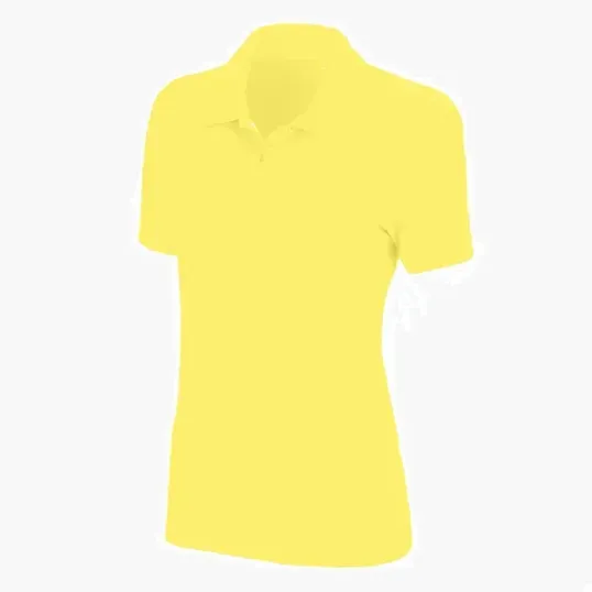 Women's Omega Solid Mesh Tech Polo by Vansport — view 74