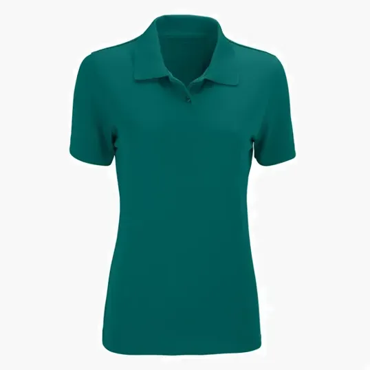 Women's Omega Solid Mesh Tech Polo by Vansport — view 77
