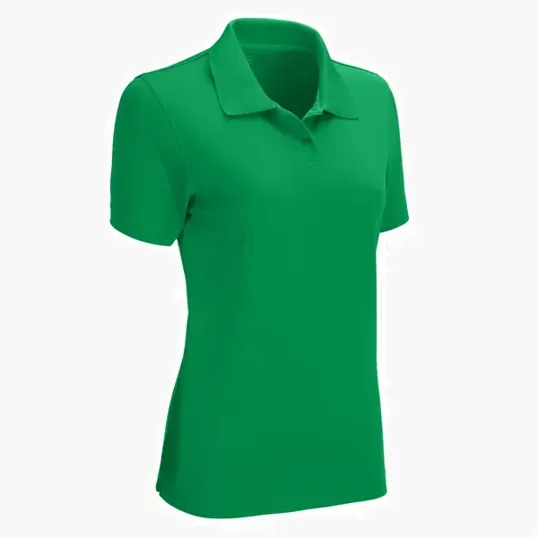 Women's Omega Solid Mesh Tech Polo by Vansport — view 84