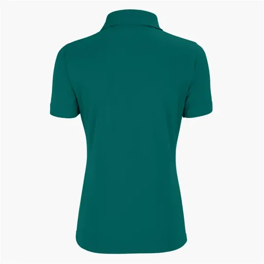 Women's Omega Solid Mesh Tech Polo by Vansport