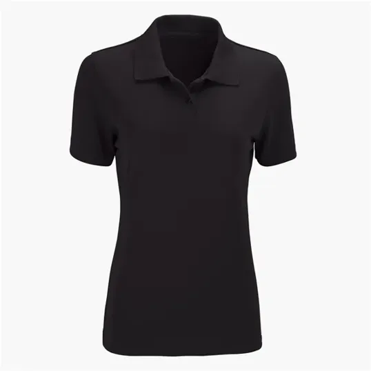 Women's Omega Solid Mesh Tech Polo by Vansport — view 2