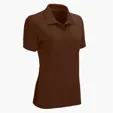 Women's Omega Solid Mesh Tech Polo by Vansport — view 6