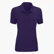 Women's Omega Solid Mesh Tech Polo by Vansport — view 8