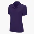 Women's Omega Solid Mesh Tech Polo by Vansport — view 9