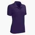 Women's Omega Solid Mesh Tech Polo by Vansport — view 10
