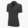 Women's Omega Solid Mesh Tech Polo by Vansport — view 31
