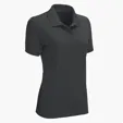 Women's Omega Solid Mesh Tech Polo by Vansport — view 32