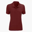 Women's Omega Solid Mesh Tech Polo by Vansport — view 34