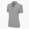 Women's Omega Solid Mesh Tech Polo by Vansport — view 39
