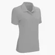 Women's Omega Solid Mesh Tech Polo by Vansport — view 40