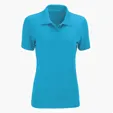 Women's Omega Solid Mesh Tech Polo by Vansport — view 42