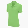 Women's Omega Solid Mesh Tech Polo by Vansport — view 47