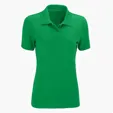 Women's Omega Solid Mesh Tech Polo by Vansport — view 50