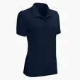 Women's Omega Solid Mesh Tech Polo by Vansport — view 55