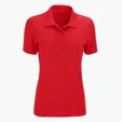 Women's Omega Solid Mesh Tech Polo by Vansport — view 65