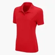 Women's Omega Solid Mesh Tech Polo by Vansport — view 66