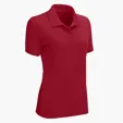 Women's Omega Solid Mesh Tech Polo by Vansport — view 71