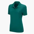 Women's Omega Solid Mesh Tech Polo by Vansport — view 78