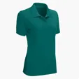 Women's Omega Solid Mesh Tech Polo by Vansport — view 79