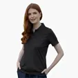 Women's Omega Solid Mesh Tech Polo by Vansport — view 85
