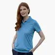 Women's Omega Solid Mesh Tech Polo by Vansport — view 89