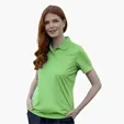 Women's Omega Solid Mesh Tech Polo by Vansport — view 95