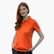Women's Omega Solid Mesh Tech Polo by Vansport — view 98