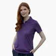 Women's Omega Solid Mesh Tech Polo by Vansport — view 99