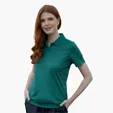 Women's Omega Solid Mesh Tech Polo by Vansport — view 104