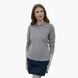 Vansport Women's Omega Long Sleeve Solid Mesh Tech Polo — view 16