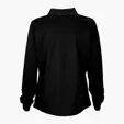 Vansport Women's Omega Long Sleeve Solid Mesh Tech Polo — view 3