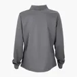 Vansport Women's Omega Long Sleeve Solid Mesh Tech Polo — view 6