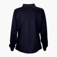 Vansport Women's Omega Long Sleeve Solid Mesh Tech Polo — view 7