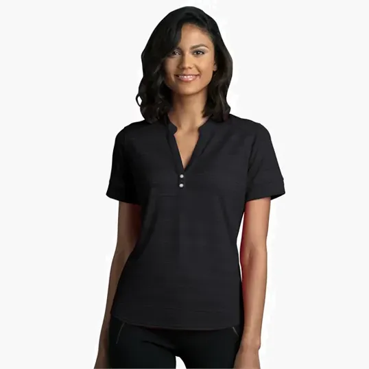 Women's Strata Textured Henley — view 25