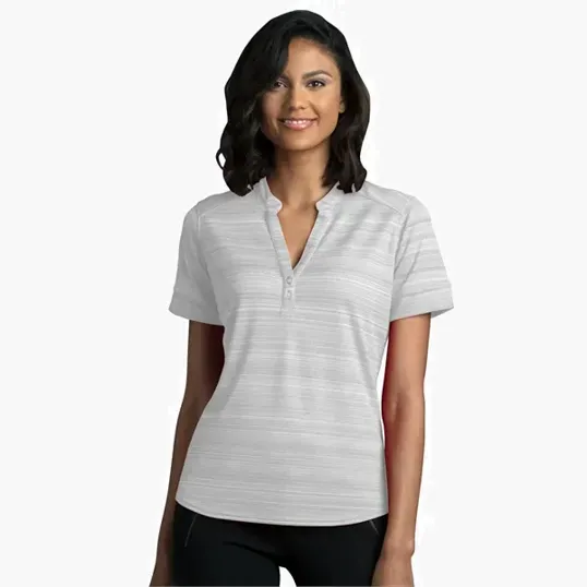 Women's Strata Textured Henley — view 28