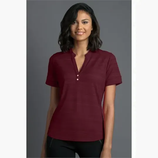 Women's Strata Textured Henley — view 33