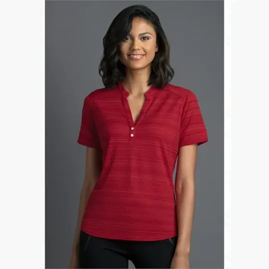 Women's Strata Textured Henley — view 39