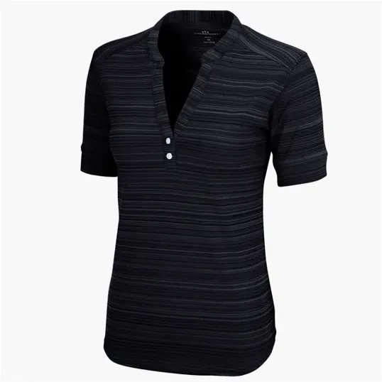 Women's Strata Textured Henley — view 3