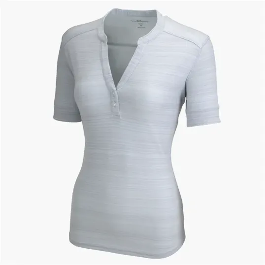 Women's Strata Textured Henley — view 5