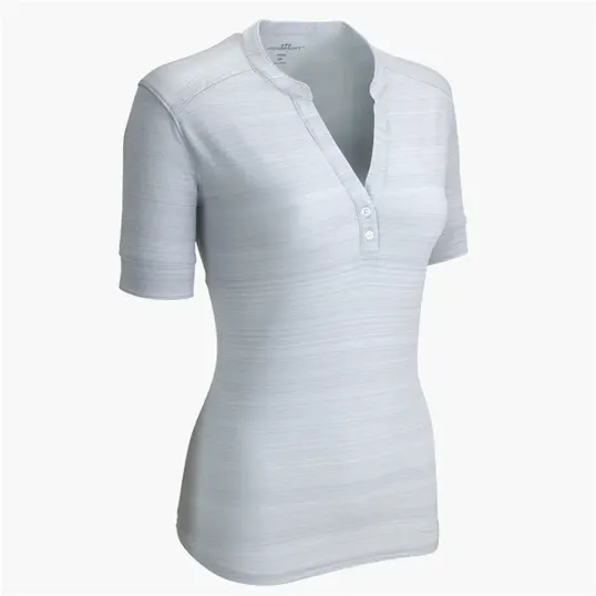 Women's Strata Textured Henley — view 6